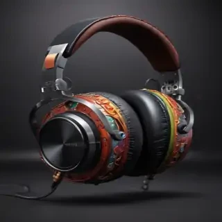 headphones background