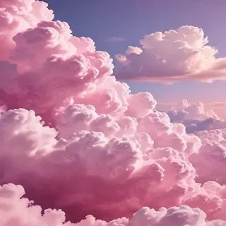 pink cloud wallpaper