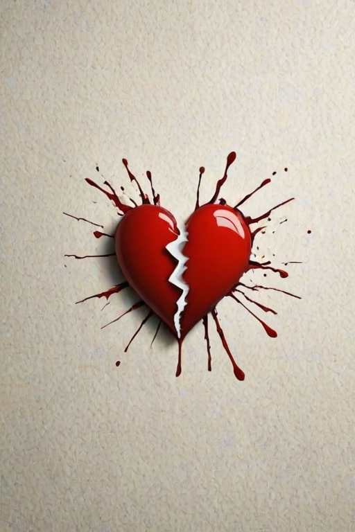 heart broke wallpaper