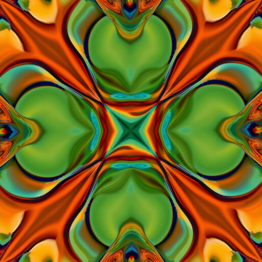Create an abstract pattern with fluid shapes and vibrant colors, using a DSLR camera with a 50mm lens, aperture f/1.8, ISO 100, shoot in natural light from a top-down view.