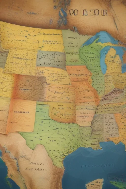 map of the usa states