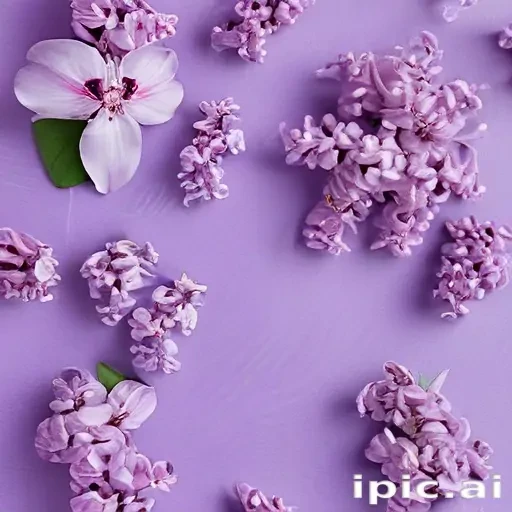 lilac background