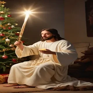 jesus at christmas images