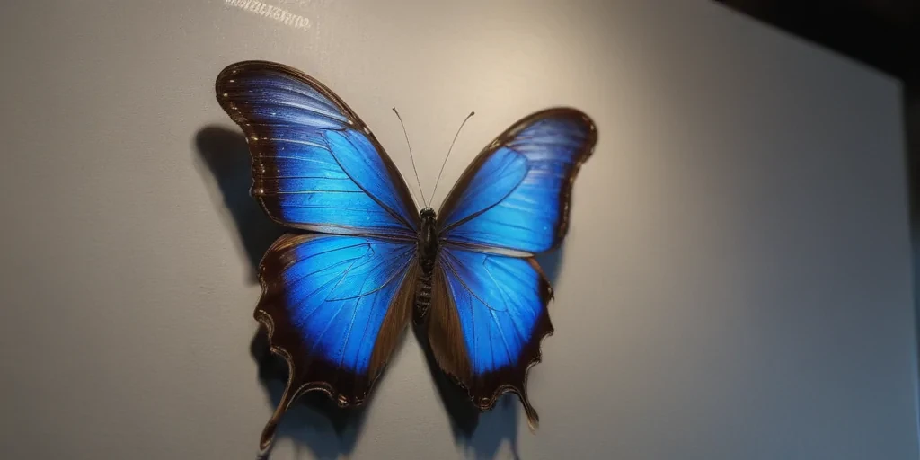 blue morpho butterfly