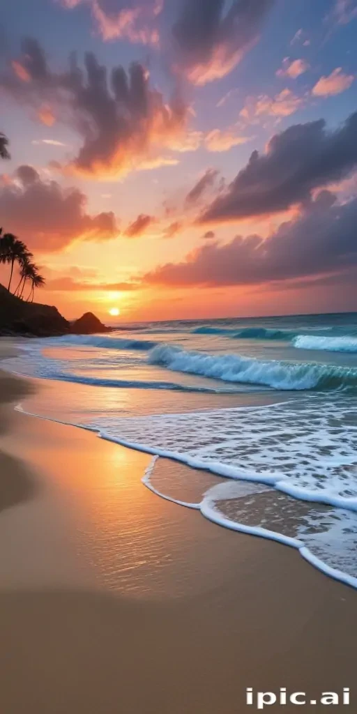 iphone beach wallpaper