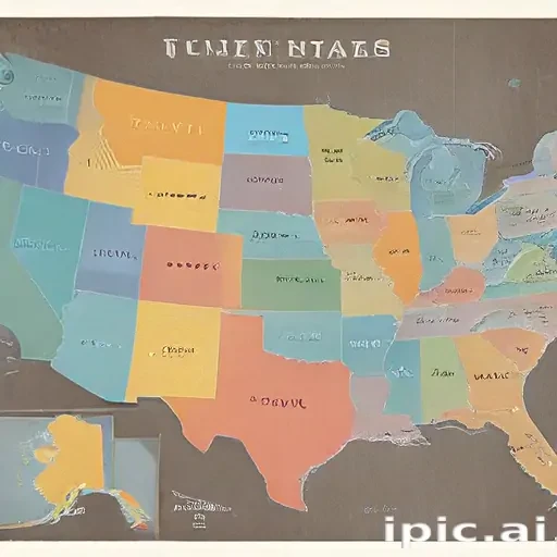 united states map with state names