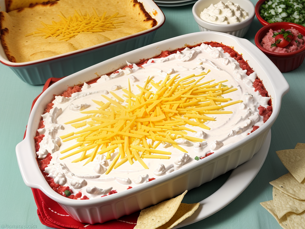 taco dip with cottage cheese