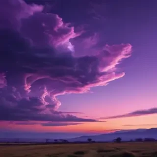 purple sky wallpaper