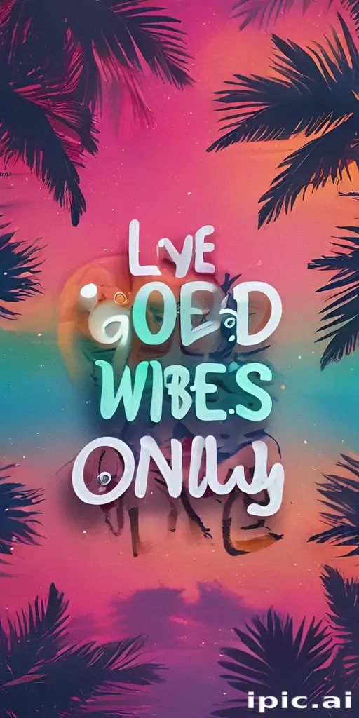 good vibes only wallpaper