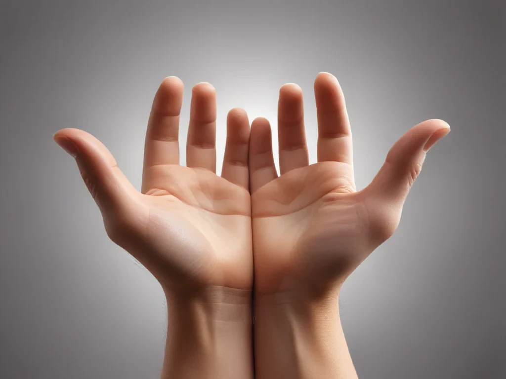 open hands png