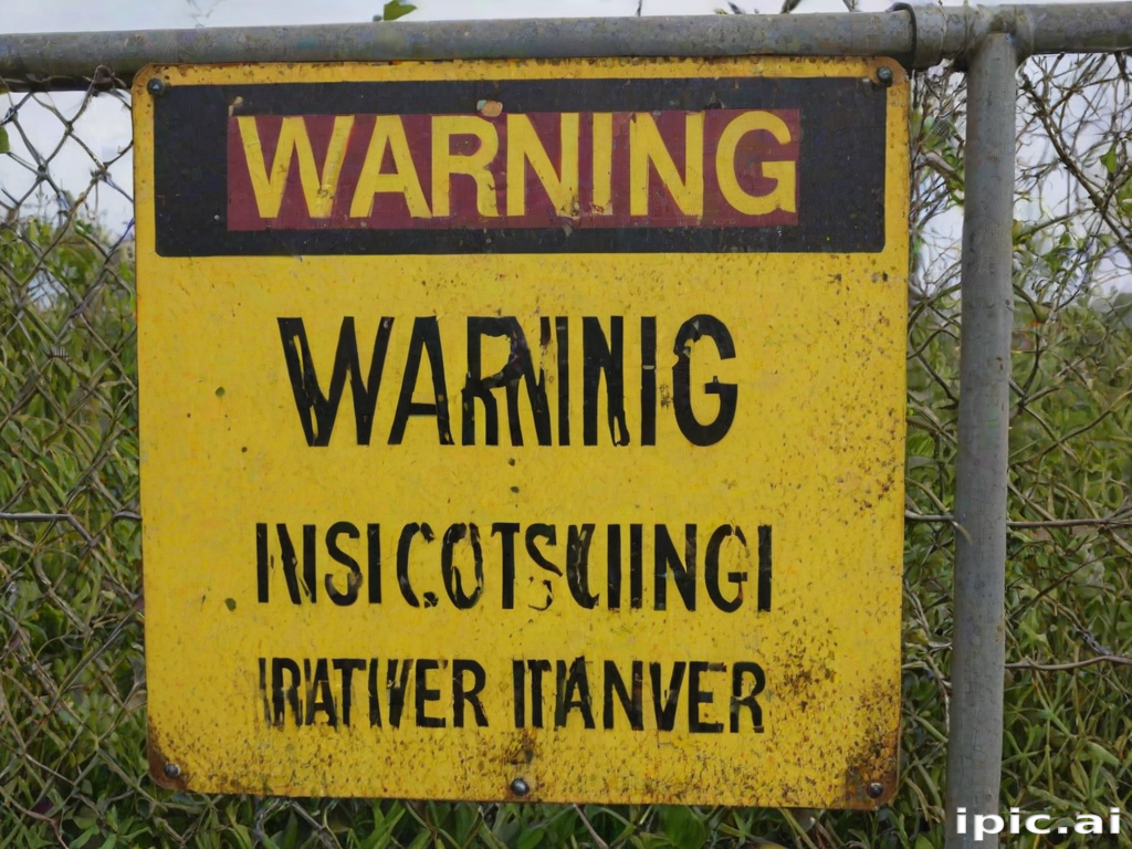 warning sign