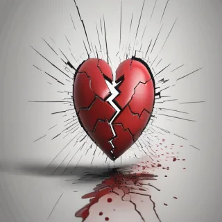 backgrounds broken heart