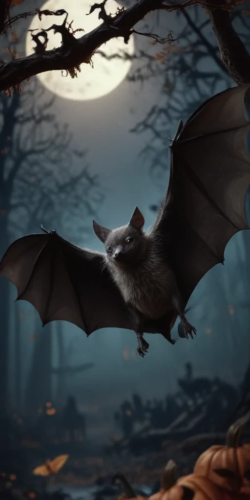 pics of halloween bats