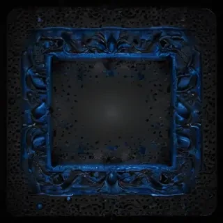 black background with blue
