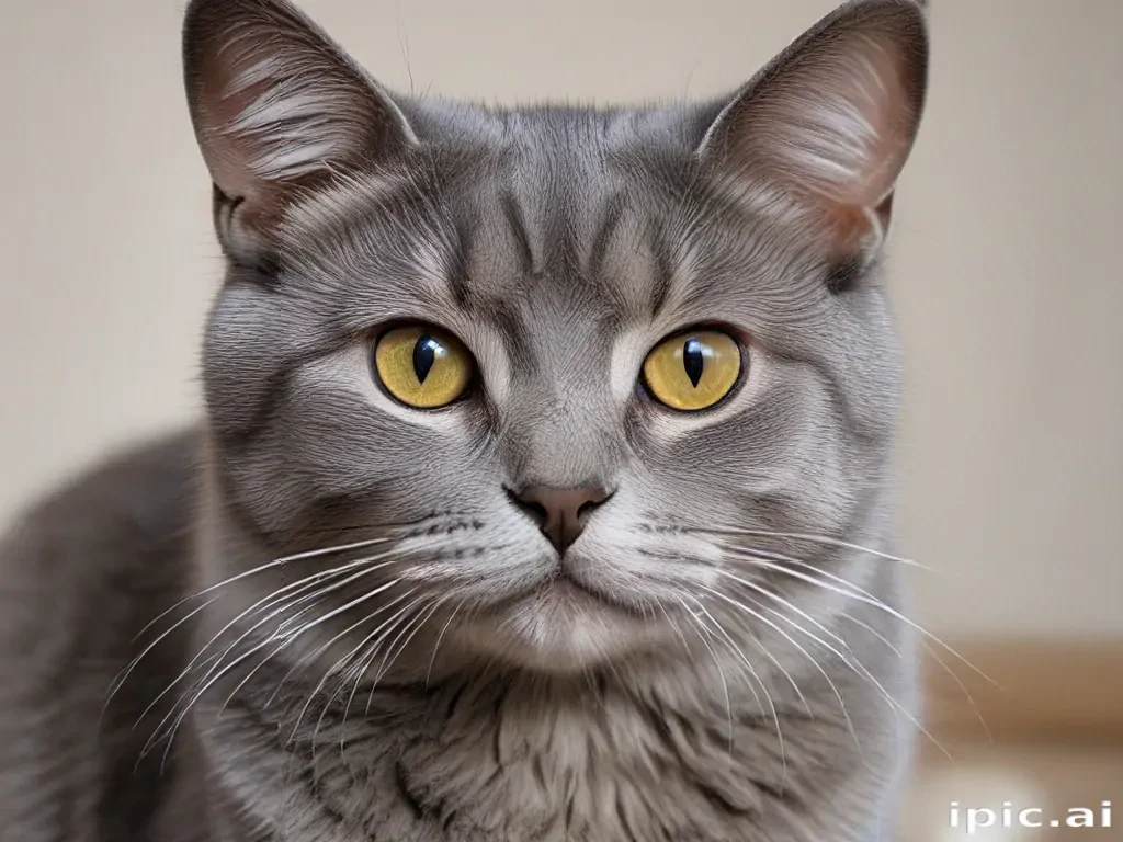 grey cat