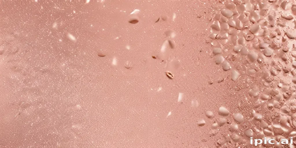 sparkly rose gold background