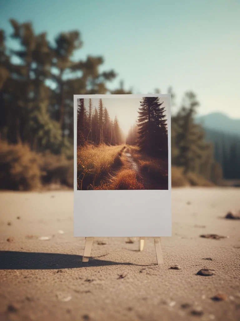 polaroid mockup