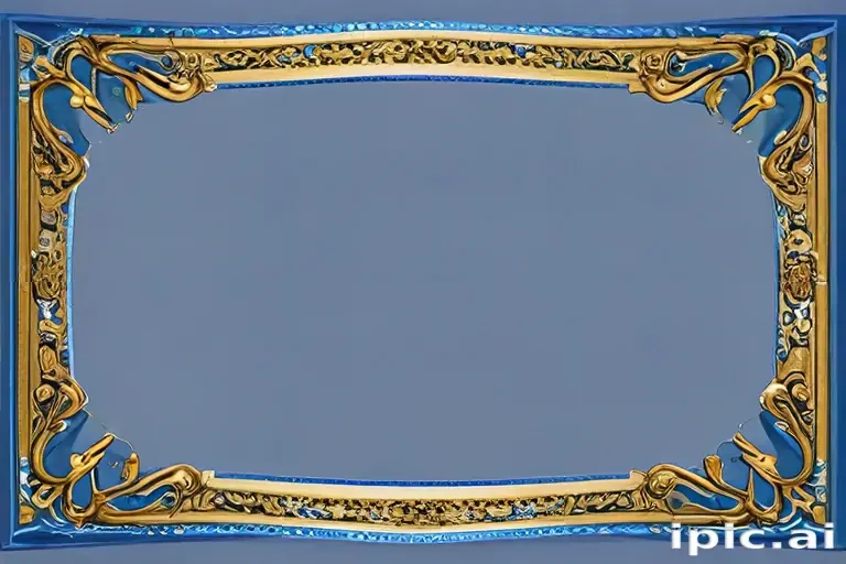 blue border png