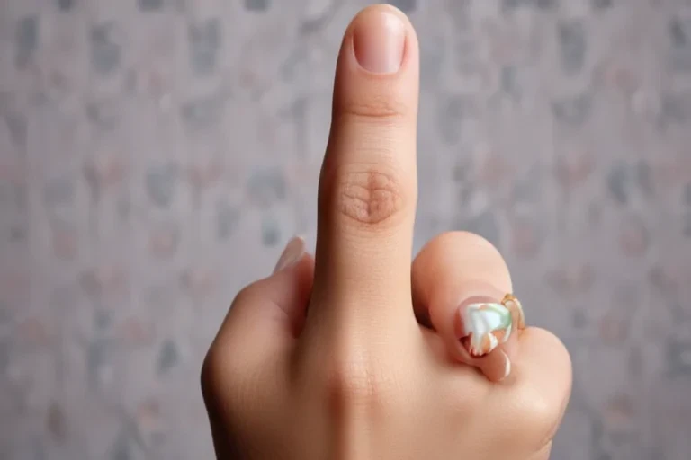 middle finger transparent