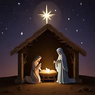 free nativity scene background images