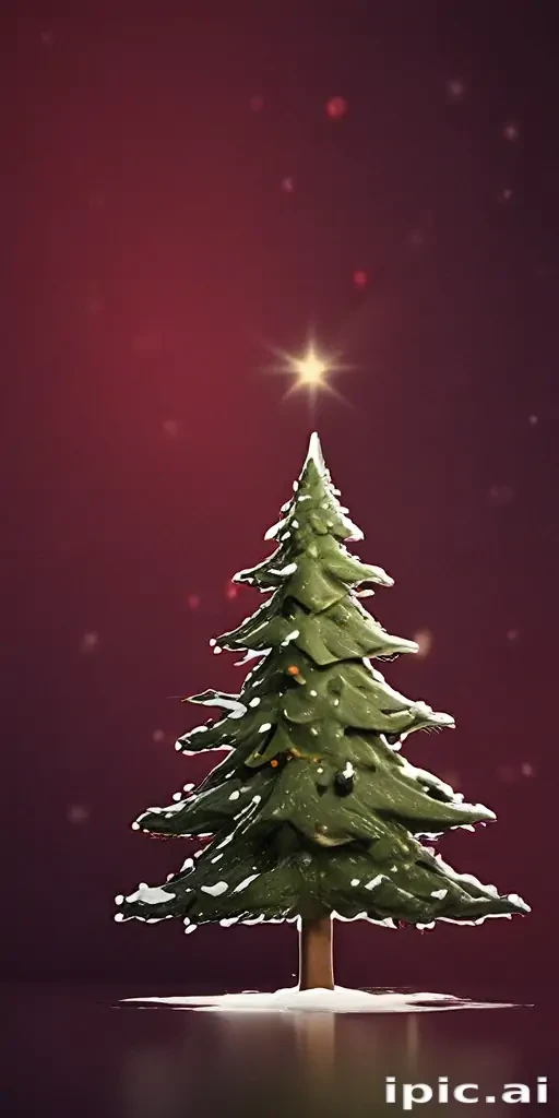 simple christmas iphone wallpaper