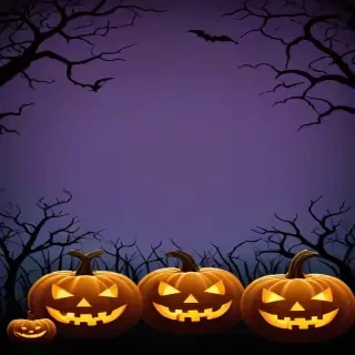 halloween pumpkin background