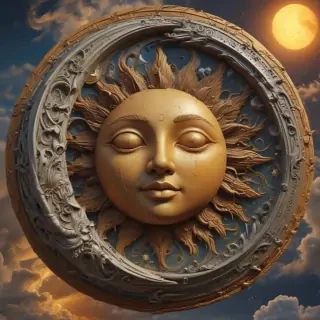 sun and moon