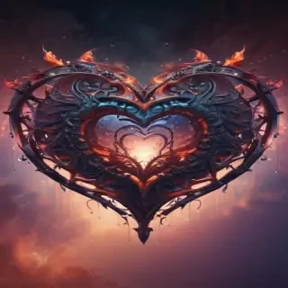 heart aesthetic background