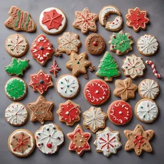 clipart christmas cookies