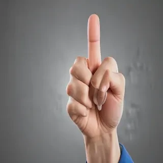 transparent thumbs up