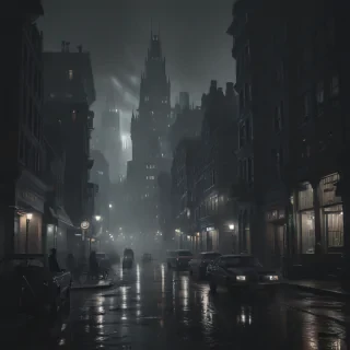 dark city aesthetic