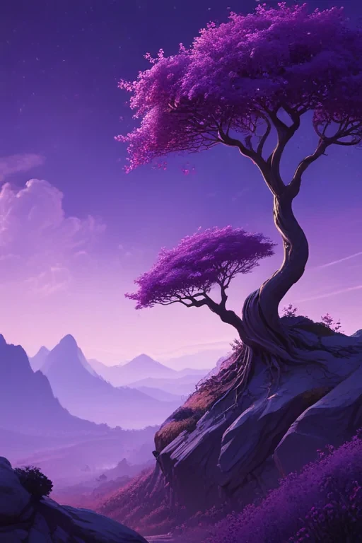 purple background cute