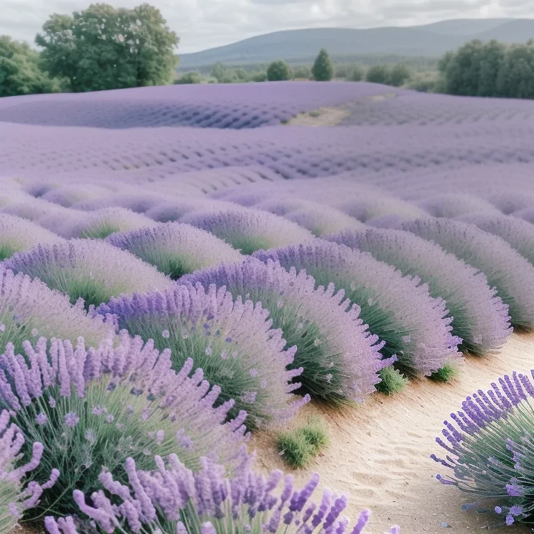 aesthetic lavender wallpaper
