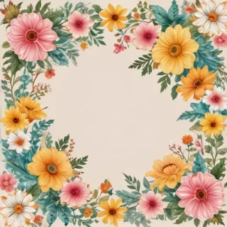 flower border clipart