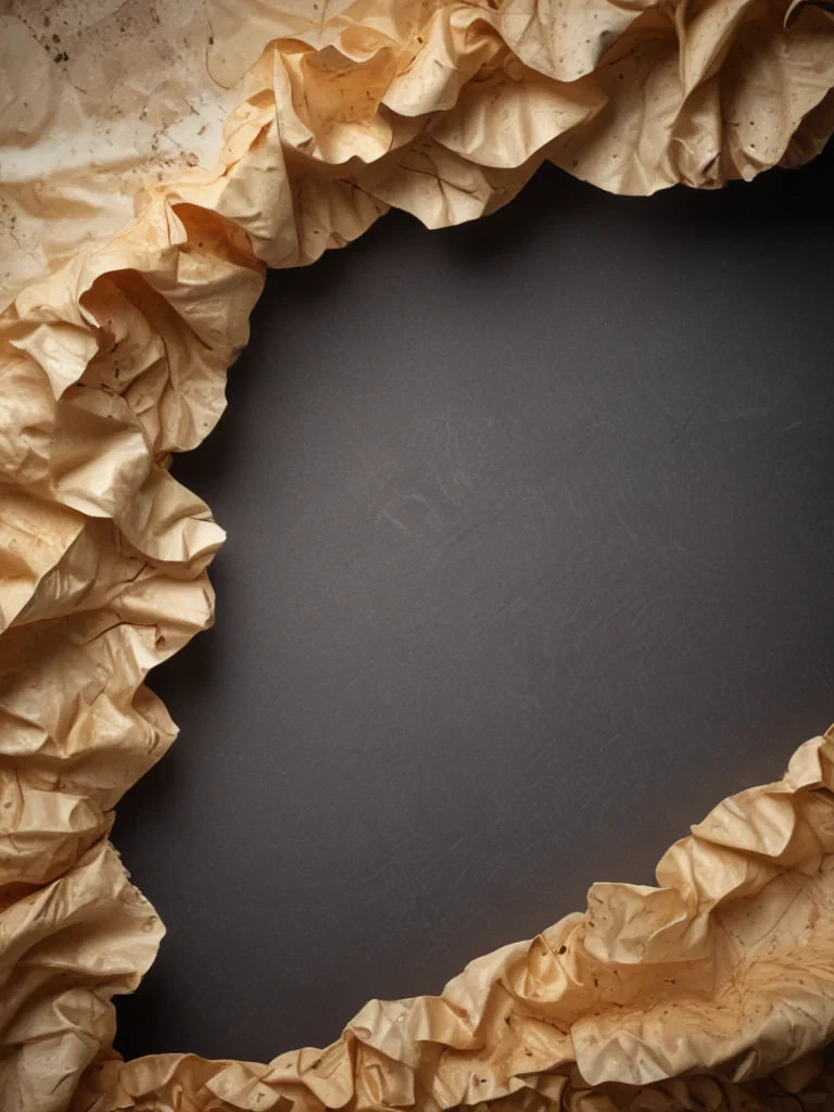 crinkled paper background