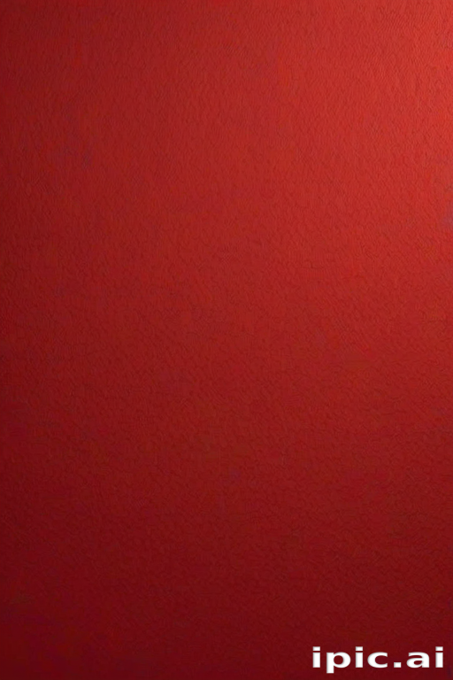 red blank background
