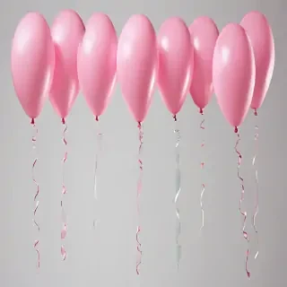 pink balloons png