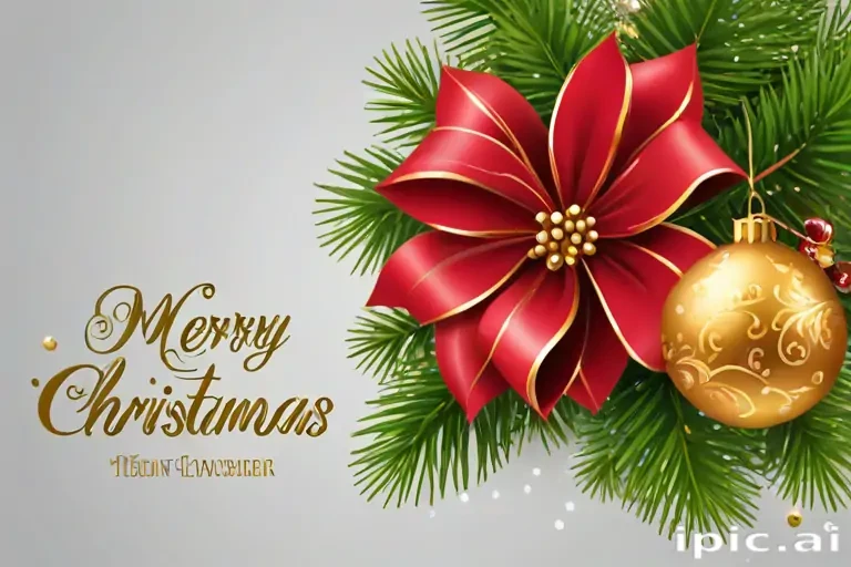 merry christmas clipart transparent background