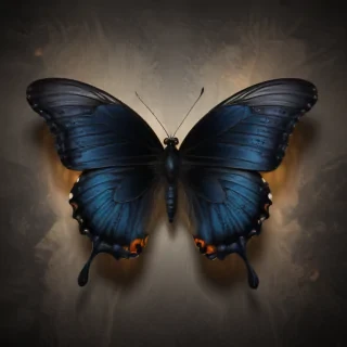 black butterfly png