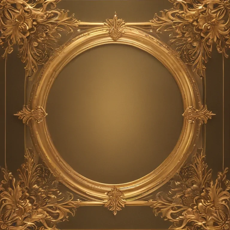 golden border