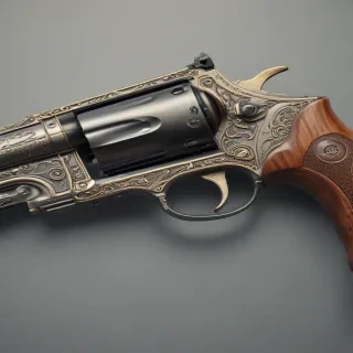 gun with no background