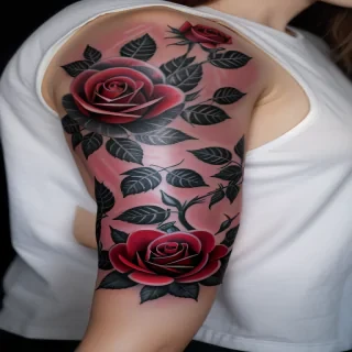 rose tattoo png