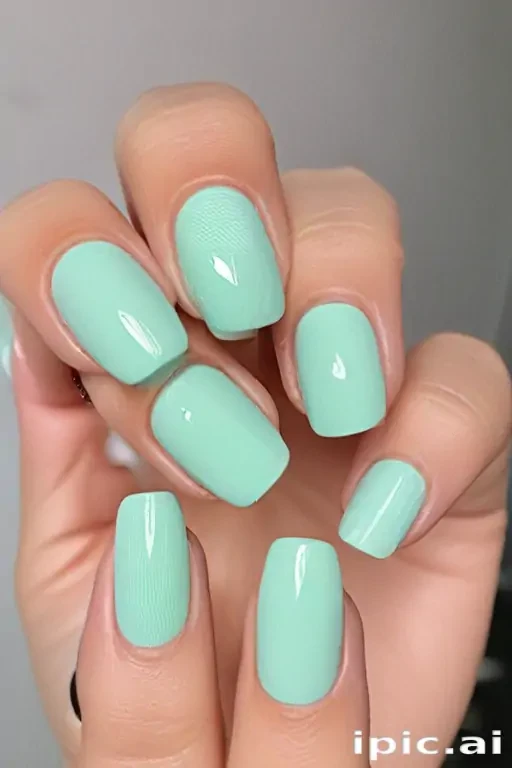 aesthetic mint green