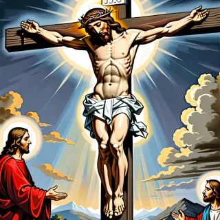 jesus christ on the cross pictures