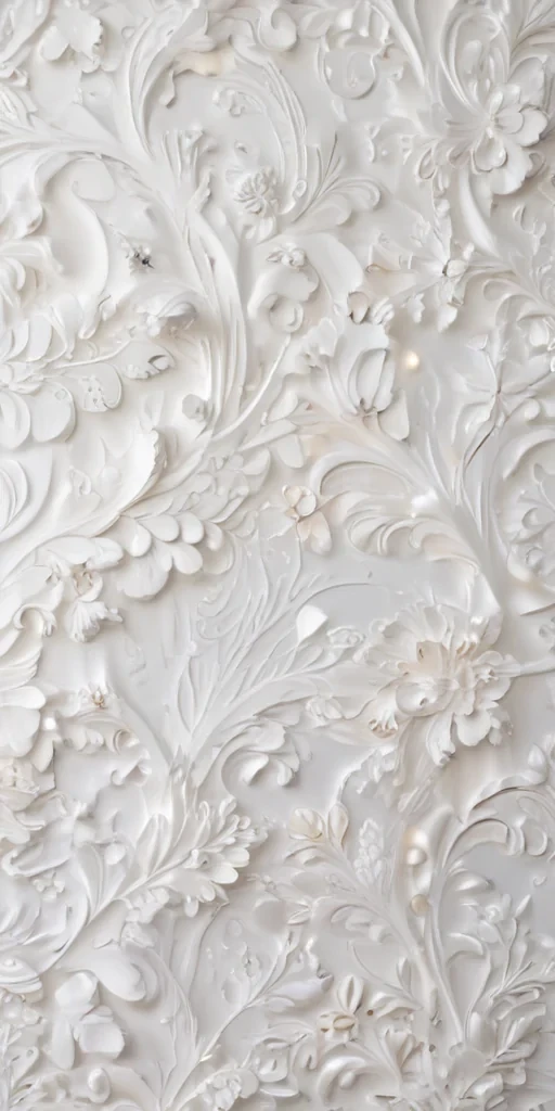 white wall paper