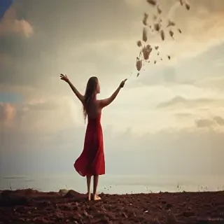 letting go images