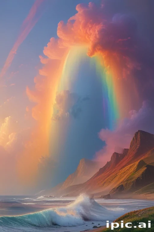 rainbow pastel