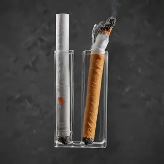 transparent cigarette