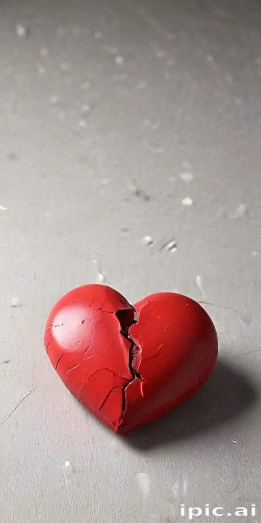 broken heart background