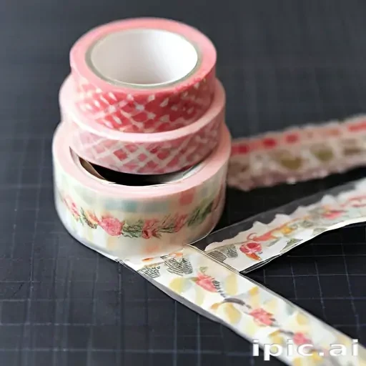 transparent washi tape png